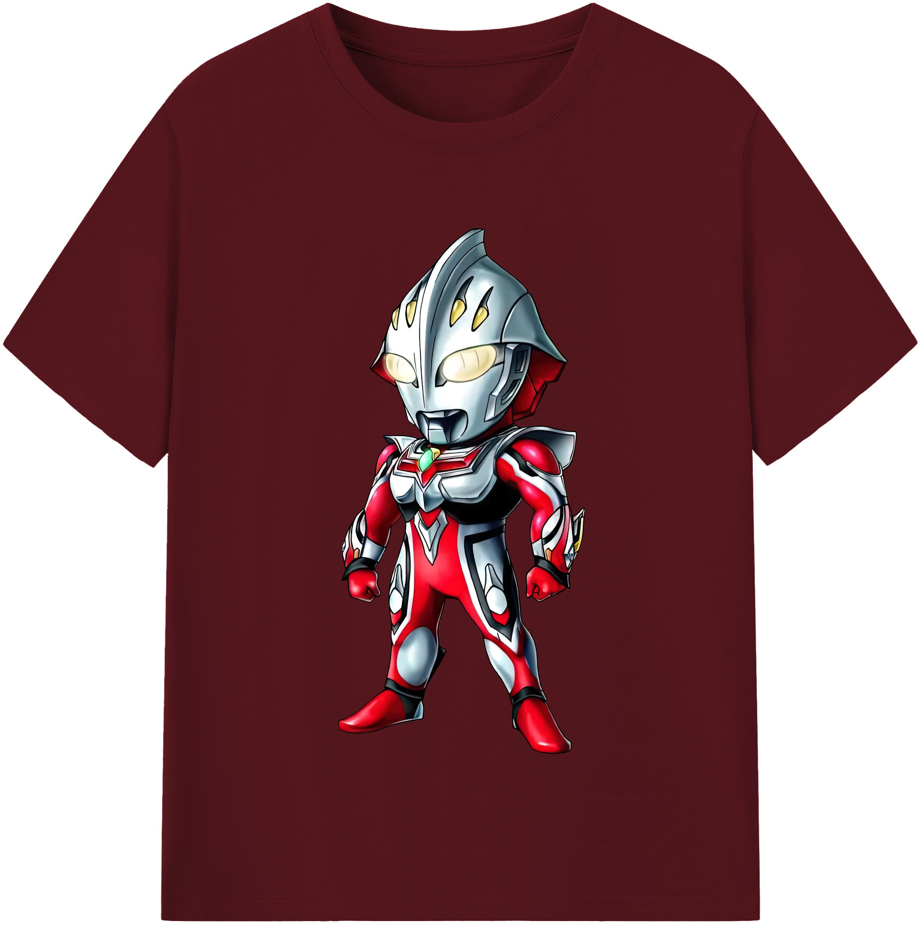 （画像用） ウルトラマン Ultraman 綿100％半袖Tシャツ（フロントプリント）